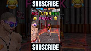 No Internet Prank 😅 #freefire #viral #shortfeed #shorts #short