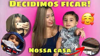 ESTAMOS DE VOLTA!! | MEU DIA COM O BRYAN + CONSTRUÇÃO DA CASA