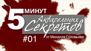 5 минут акварельных советов #1: Палитры.