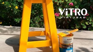 Tutorial para pintar madera nueva con esmalte - VITRO Pinturas