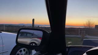 Toyota MR2 Enjoying the Sunset.