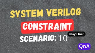 Find out what's wrong with the given constraint code & come up with a solution