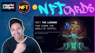 NFT Collection  💥 The Crypto League 💥 A unique collection of NFT cards based on crypto characters!