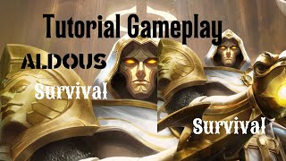 TUTORIAL Gameplay ALDOUS Survival MOBILE LEGEND MLBB