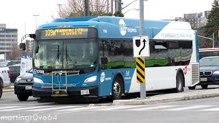 TTC & MiWay Highway 427 Buses Detouring Compilation