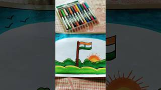 Indian Flag drawing