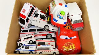 救急車のミニカー走る！緊急走行！坂道走行テスト｜ Ambulance minicar runs in an emergency on the slope with sirens!