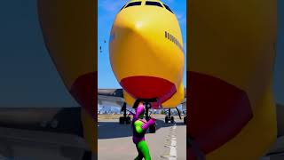 Goblin Destroyed The Cargo Plane ✈️ #shortsfeed #youtubeshorts #gta5