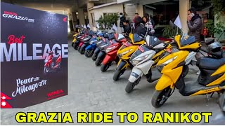 HOND GRAZIA RIDE TO RANIKOT | HONDA NEPAL @pramodjungkarki19