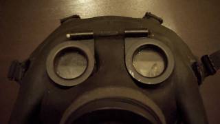 USN NDO MK.1 MK1 Mark 1 Gas Mask Optical