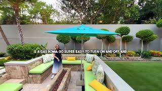 Luxurious house tour with stunning garden