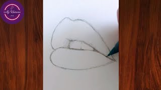 How to Draw Realistic Lips (Mouth) - Easy Step by Step Tutorial for Beginners (2023)