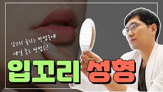 입꼬리올리기 성형 방법 알아보기!  입꼬리성형 장단점!