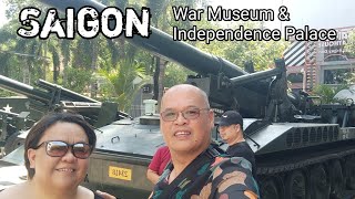 Vietnam Vlog 9 - Visiting Independence Palace and War Museum + Hidden Coffee Shop.