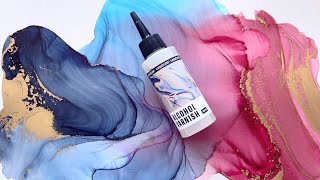 Kamenskaya Alcohol Varnish for Alcohol Ink Art