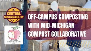 Building a compost bin with Mid-Michigan Compost Collaborative