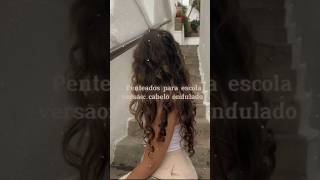 Penteado para cabelo ondulado ✨