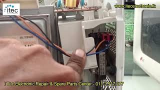 Microwave Oven Repair in Sinhala - Microwave repairing parts test