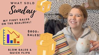 What Sold Sunday?!- Reselling Clothes on Poshmark, ThredUP, The RealReal & Mercari - Feb.28 - Mar 5