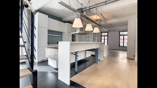 A LOUER - Bruxelles : Loft 3 chambres entièrement rénové