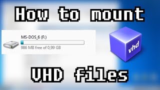 How to mount VHD files