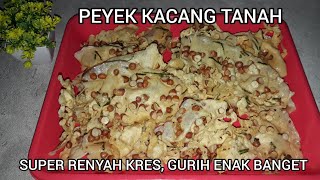 TIPS & TRIK. RESEP REMPEYEK KACANG TANAH YANG RENYAH KRESSS GURIH ENAK BANGET, NAGIH