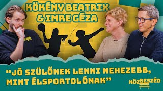 “Jó szülőnek lenni nehezebb, mint élsportolónak” - Imre Géza és Kökény Bea | KözBeszéd #033