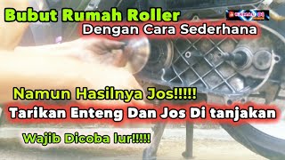 Cara Bubut Rumah Roller Vario 125/150 Dengan Cara Sederhana