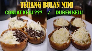 RESEP Martabak manis MINI DURIAN  || Terang Bulan mini ||TANPA MIXER