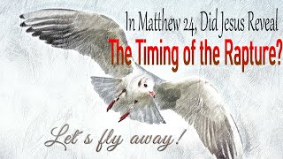 Does Matthew 24 Reveal the Timing of the Rapture?