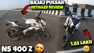 Bajaj Pulsar NS 400Z Review And Value For Money Bike 🤔 Kawasaki H2 R