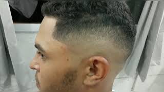 Corte masculino Degradê fade