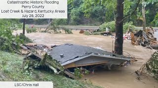 Catastrophic Historic Flash Flooding/Damage across Perry County - Lost Creek & Hazard, Kentucky Area