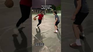 They will spam a dribble move until they get an ankle breaker..😂 #basketball #shorts