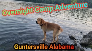 Overnight Camping Adventure,  Guntersville Al