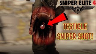 Testicles Sniper Shot || Sniper Elite 4