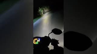 LED AYOTO M1A TEST DI JALAN GELAP | Honda Beat Fi #jalanjalan #hutan #curugbitung #citramaja