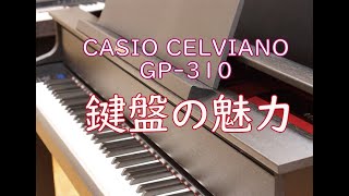 ピアノクラウド高岡 CASIO CELVIANO Grand Hybrid GP-310 鍵盤の魅力