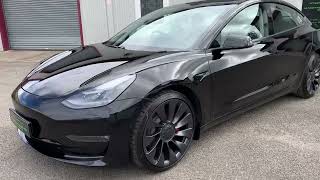 Tesla Model 3 Performance (performance upgrade) 2022 model with heat pump