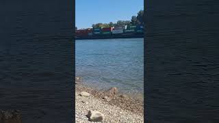 Das #containerschiff Henri R  auf Bergfahrt Teil 3 #shorts #short #rhein