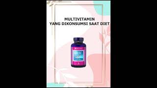 MULTIVITAMIN yang dikonsumsi saat diet #shorts #short #viral #diet #health