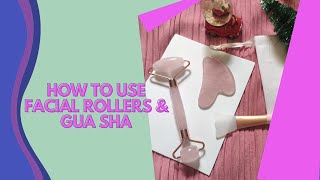 How to use-Face Rollers #faceroller #rosequartzroller #skincare #facialmassage #guasha #healthyskin