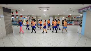 Sexy Lady Line Dance - Demo By D'Sisters & Friends LDG @asbarebare90 #linedance