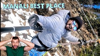 Manali New Snowfall 2024 | latest upadte || Manali best tourist place | Himachal Pradesh ❤️ #manali