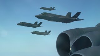 Norske F-35 i formasjon