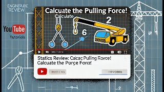 Statics Review: Calculate the Pulling Force!