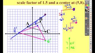 Chapter E, Section #4-2 - Dilations (Video #7)