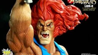 Thundercats  Lion-O Mixed Media Statue Pop Culture Shock Sideshow Collectibles Preview.