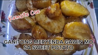 GANITONG MERYENDA GAWIN MO SA SWEET POTATO ||AbyGayle Vlog