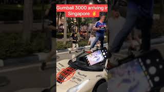 Gumball 3000 arriving in Singapore